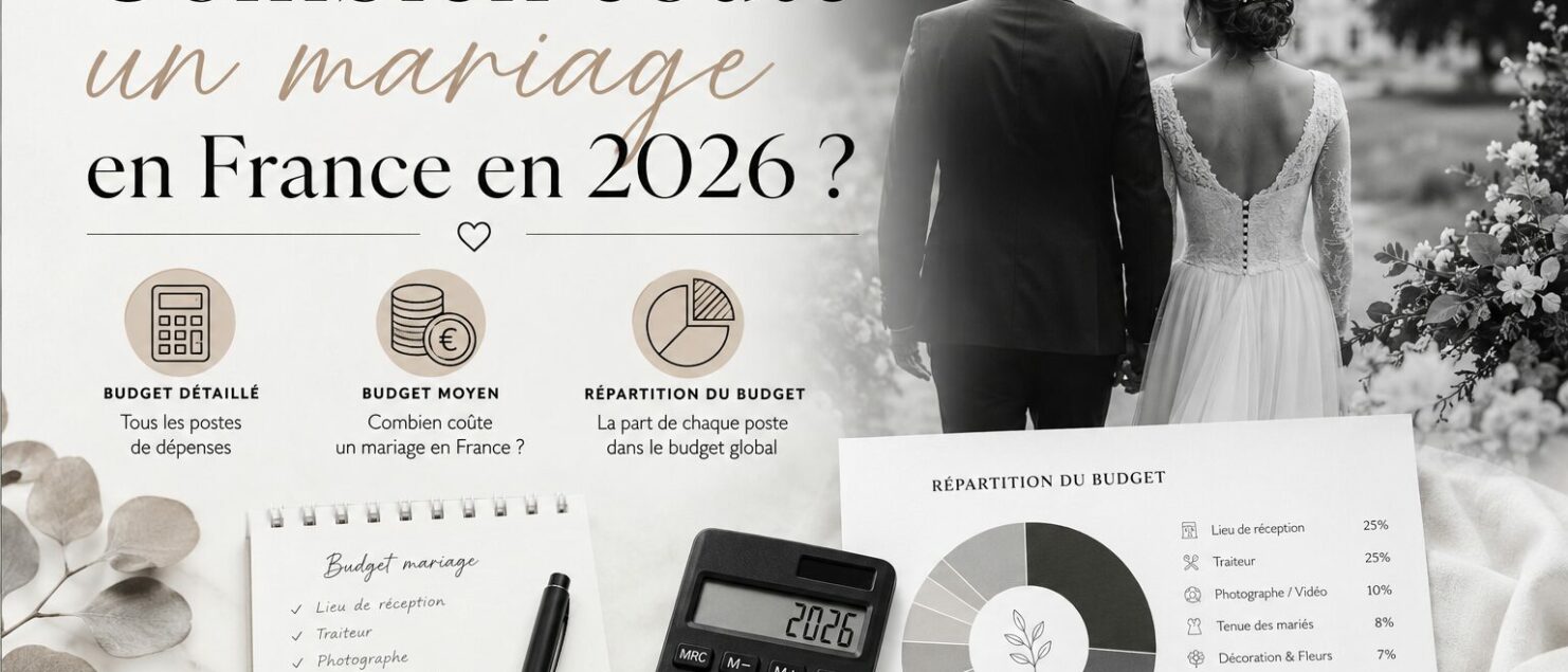 combien coûte un mariage en France en 2026-2027