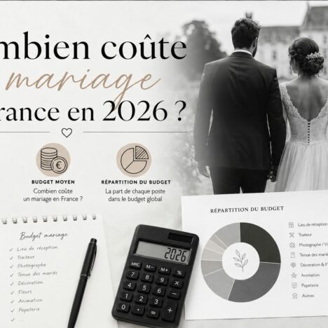 combien coûte un mariage en France en 2026-2027